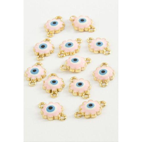 Çiçek Çift Kulplu Mineli Bileklik ve Kolye Ucu Aparatı 1 Adet