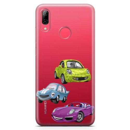 Huawei Y7 Prime 2019 Kılıf The Cars Arka Kapak Koruma Desenli Full Koruyucu