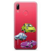 Huawei Y7 Prime 2019 Kılıf The Cars Arka Kapak Koruma Desenli Full Koruyucu
