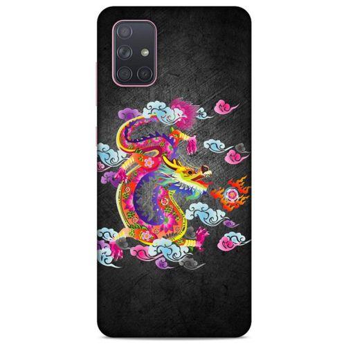 Samsung Galaxy A71 Kılıf Japonya (29) Arka Koruma Kılıfı Japonya Ejderha Festivali