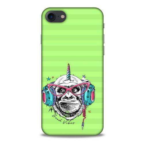 Animax DJ Maymun Apple Iphone 8 Kılıf Desenli Silikon