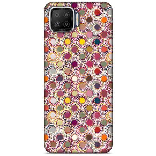 Oppo A73 Kılıf Pastel Renkler (36) Glitter Kılıf Sarı Pembe