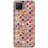 Oppo A73 Kılıf Pastel Renkler (36) Glitter Kılıf Sarı Pembe