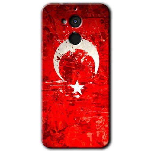 General Mobile GM 8 Kılıf HD Desen Baskılı Arka Kapak + Temperli Cam - Albayrak 2