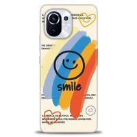 Xiaomi Mi 11 Kılıf HD Baskılı Kılıf - Smile + Tam Ekran Koruyucu