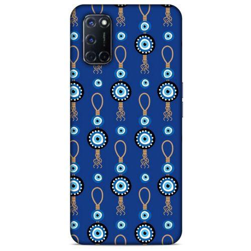 Nazarium (44) Desenli Silikon Kapak Oppo A52 Kılıf