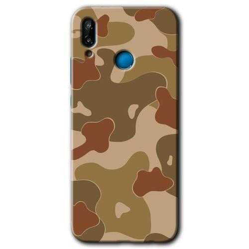 Huawei P20 Lite Kılıf HD Desen Baskılı Arka Kapak - Kamuflaj 10