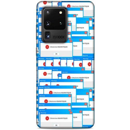 Retro (48) Desen Bumper Kılıf Renkli Samsung Galaxy S20 Ultra Kılıf