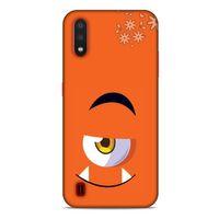 Emojix (8) Samsung Galaxy A01 Kılıf Silikon Kapak Desenli