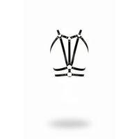 Siyah Kadın Kemer Deri Çoklu Şeritli Vücut Aksesuarı - Brf114