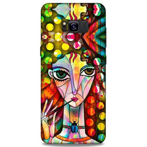 Lopard Samsung Galaxy S8 Plus Uyumlu Kılıf Sürreal Yüzler ♀ (3) Kapak Baskılı