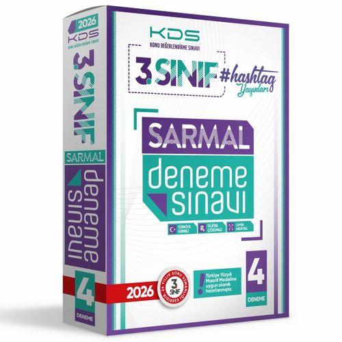 2026 3 Sınıf #hashtag Kazanım Değerlendirme Sınavı 4lü SARMAL Deneme Paketi Türkiye Geneli