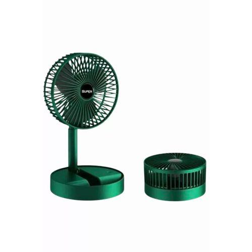 3 Kademe Hız Ayarlı Vantilatör Telefon Standlı Şarjlı Katlanabilir Soğutucu Pervane