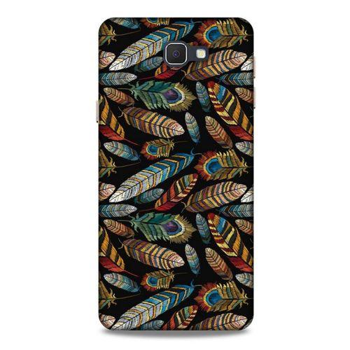 Samsung Galaxy J7 Prime Kılıf Desenli Özel Seri Tüyler (28) Arka Kapak