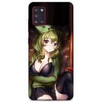 Lopard Samsung Galaxy A31 Uyumlu Kılıf PiXel (34) Slim Armor Kılıf TNT Anime