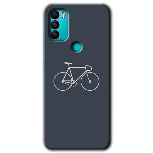 General Mobile GM 21 Plus Kılıf HD Desen Baskılı Arka Kapak - Bike