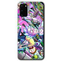 Galaxy S20 Kılıf HD Desen Baskılı Arka Kapak - Graffiti Çizgi Film