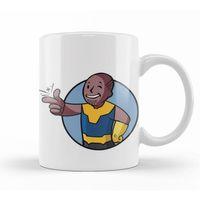 Fallout Vault Boy Thanos Kupa Bardak Porselen