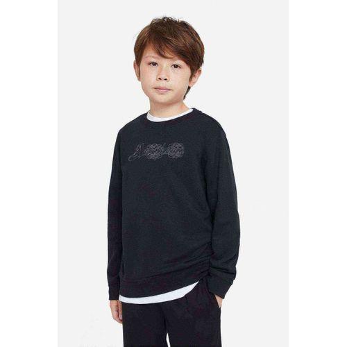 Anathema Logo Baskılı Unisex Çocuk Siyah Sweatshirt