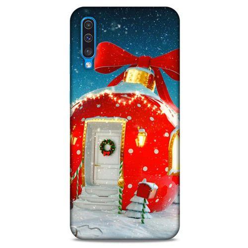 Samsung Galaxy A30s Kılıf Snowix (15) Antişok Kılıf Alev Kırmızı