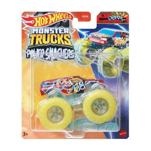 HYJ19 Hot Wheels Monster Trucks Power Smashers 1:64 Arabalar