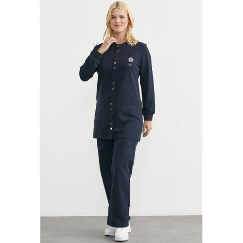 Sementa 76510 Çıtçıtlı Tunik Boy Eşofman Takım