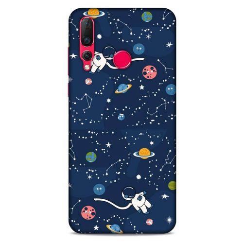 Huawei P Smart Z Uyumlu Kılıf Mavi Delisi (21) Koruyucu Kapak Uzay