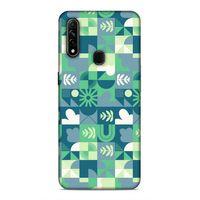Oppo A31 Uyumlu Kılıf Insomnia (39) Liquid Crystal Kılıf Yaprak