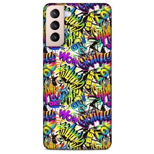 Lopard Samsung Galaxy S21 Plus Uyumlu Kılıf Graffitix (32) Soft Silikon Kılıf