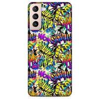 Lopard Samsung Galaxy S21 Plus Uyumlu Kılıf Graffitix (32) Soft Silikon Kılıf