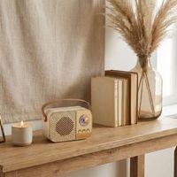 Led Aydınlatmalı Hoparlör Bej