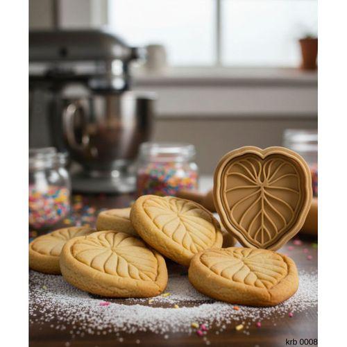 Kalp Yaprak Sekillendirici Kalip Kurabiye Hamur Kesici Oyun ve Seker Hamuru Seti