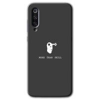 Xiaomi Mi 9 Kılıf HD Desen Baskılı Arka Kapak - Headshot + Kırılmaz Cam