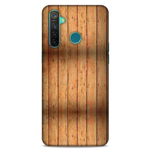 Lopard Oppo Realme 5 Pro Uyumlu Kılıf Wood'X (11) Tam Koruma Baskılı