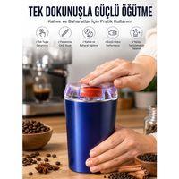 Taşınabilir Kahve & Baharat Öğütücü, Kolay Temizlenebilir Ve Uzun Ömürlü Paslanmaz Çelik