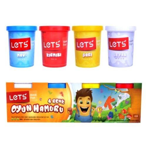 Lets Oyun Hamuru 4Lü 440Gr
