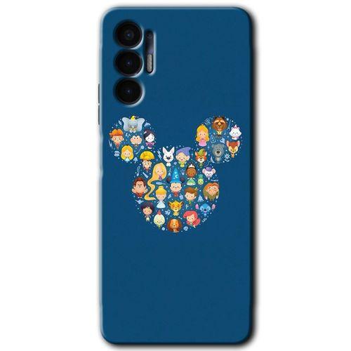 Tecno Spark 8 Pro Kılıf HD Desen Baskılı Arka Kapak - Mickey