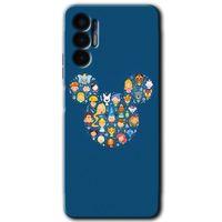 Tecno Spark 8 Pro Kılıf HD Desen Baskılı Arka Kapak - Mickey