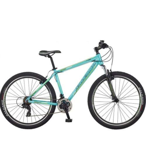 Salcano NG750 V Fren 27.5 Jant Dağ Bisikleti Mat Turkuaz-Beyaz/Yeşil 46 cm