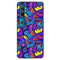 Graffitix (20) Desenli Silikon Kapak Xiaomi Mi Note 10 Kılıf
