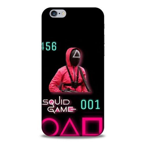 Apple Iphone 6S Uyumlu Kılıf Squid Game (25) Antişok Kapak Yon