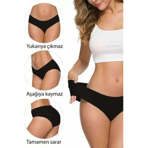 7 Adet Kadın Dikişsiz Lazer Kesim Esnek İz yapmayan Külot S2