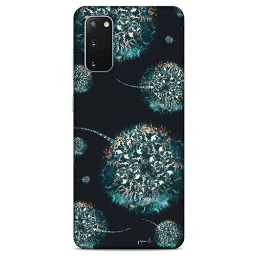 Y.Liva-2021 Özel Seri Siyah Soyut-99 Samsung Galaxy S20 Kılıf Silikon Kapak