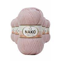 5 Adet Süper İnci El Örgü İpi 100 gr Gül Goncası 318