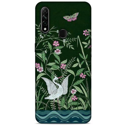 Oppo A31 Uyumlu Kılıf Yeşil Delisi (32) Soft Silikon Kılıf Ördek yeşili