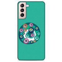 Lopard Samsung Galaxy S21 Plus Uyumlu Kılıf Nazarium (25) Antişok Kapak