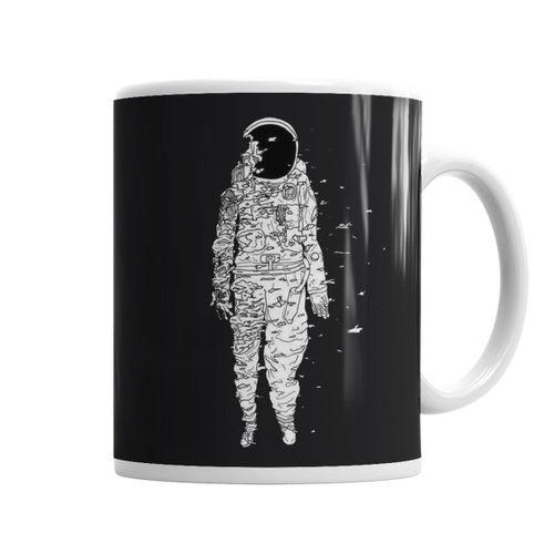 Astronauta Kupa Bardak Porselen