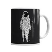 Astronauta Kupa Bardak Porselen