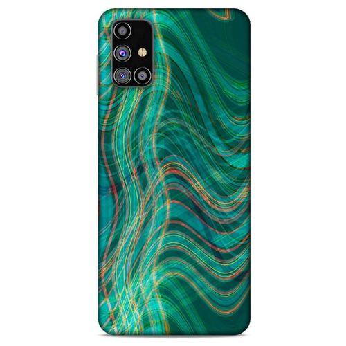 Samsung Galaxy M31s Uyumlu Kılıf Yeşil Delisi (8) Baskılı Kılıf Zümrüt yeşili