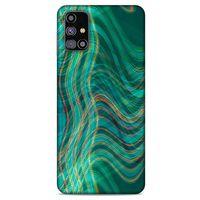 Samsung Galaxy M31s Uyumlu Kılıf Yeşil Delisi (8) Baskılı Kılıf Zümrüt yeşili